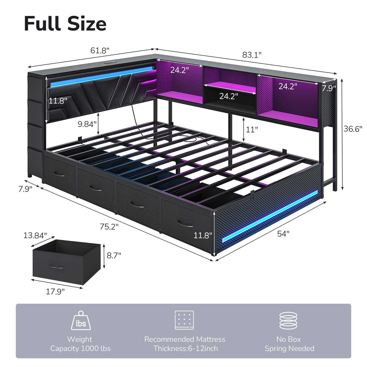 2 person desk